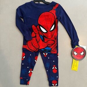 Spider-Man Kids Pajama Set 18 months New
